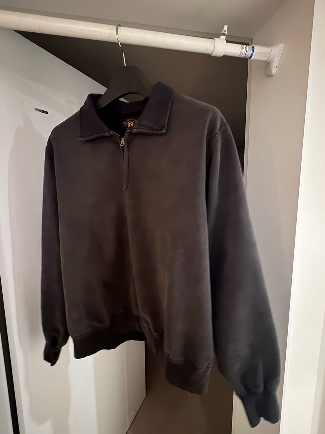RRL 프렌치 테리 쿼터집업 풀오버 상품이미지2