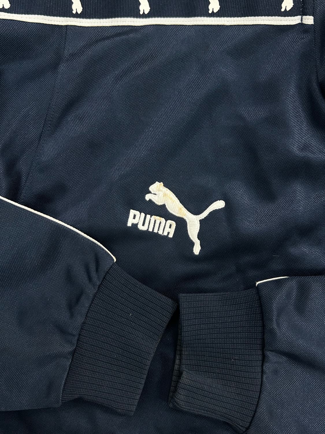 푸마 올드스쿨 사이드라인 트랙탑 져지 M 상품이미지6