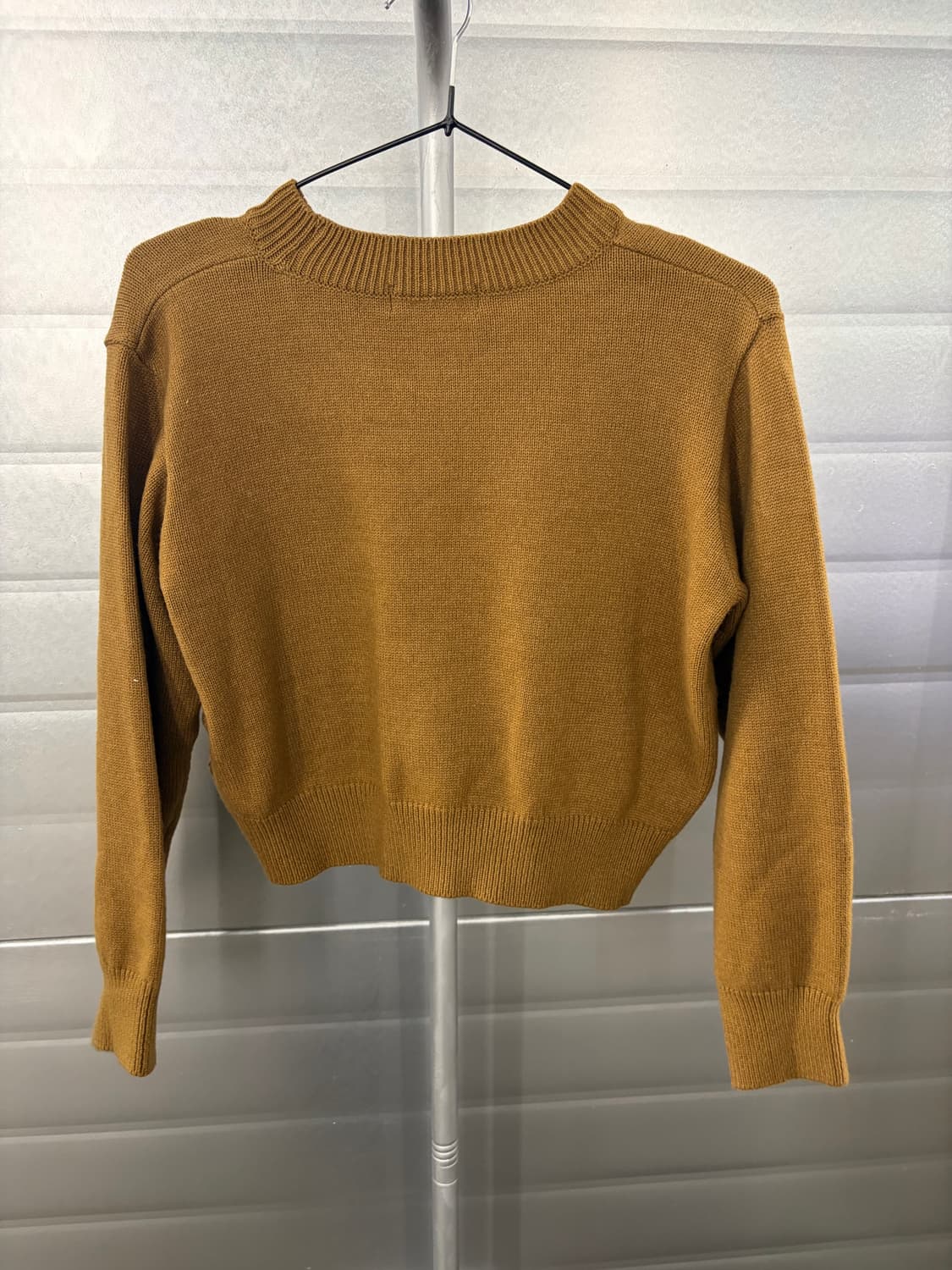 DEBB crop sweater brown 상품이미지3