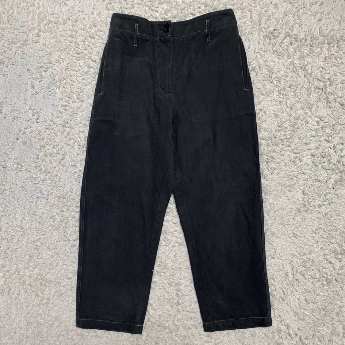 [28] 스튜디오 톰보이 와이드핏 헤비 코튼팬츠 상품이미지3