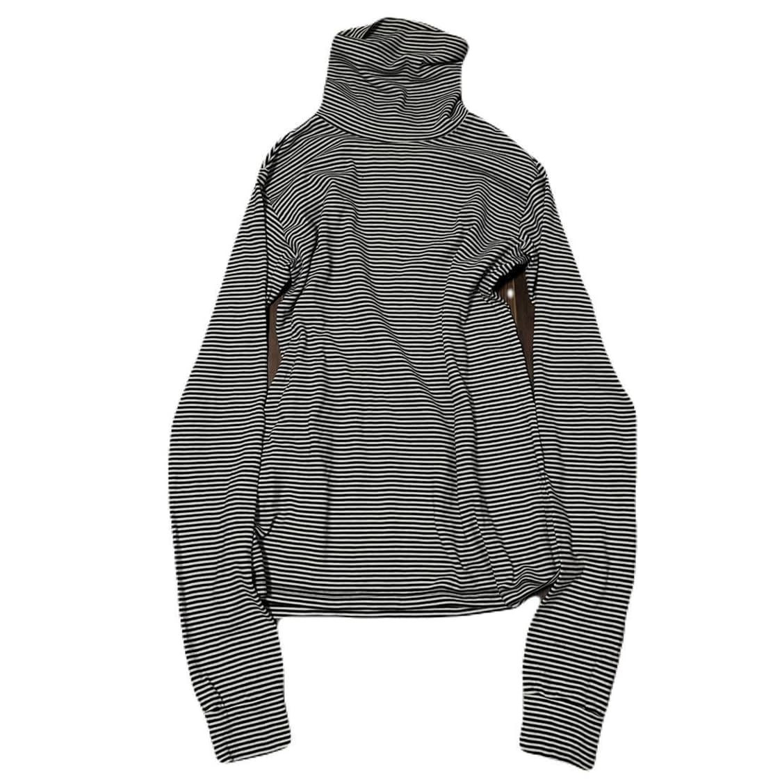 넘버나인 보더 하이넥 컷소어 상품이미지1