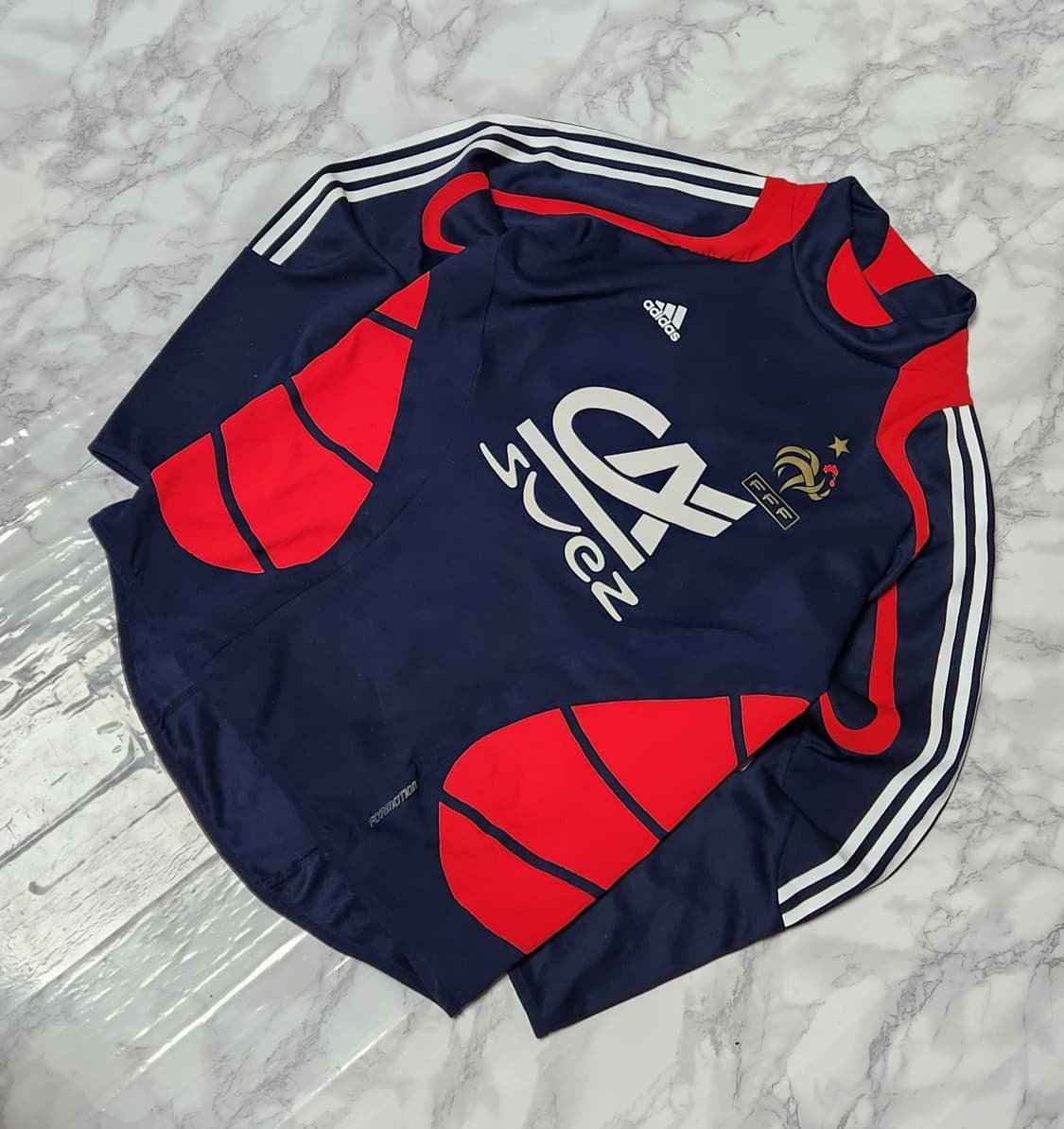 나이키 프랑스 국대 07-08 선수지급용 트레이닝 웜업 맨투맨 상품이미지2