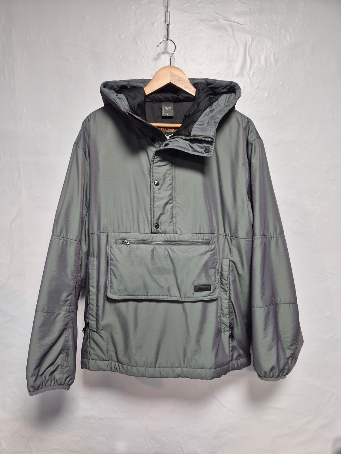 미즈노 그레이 오로라컬러 아노락 써모어 패딩 XL사이즈(상태A급) 상품이미지1
