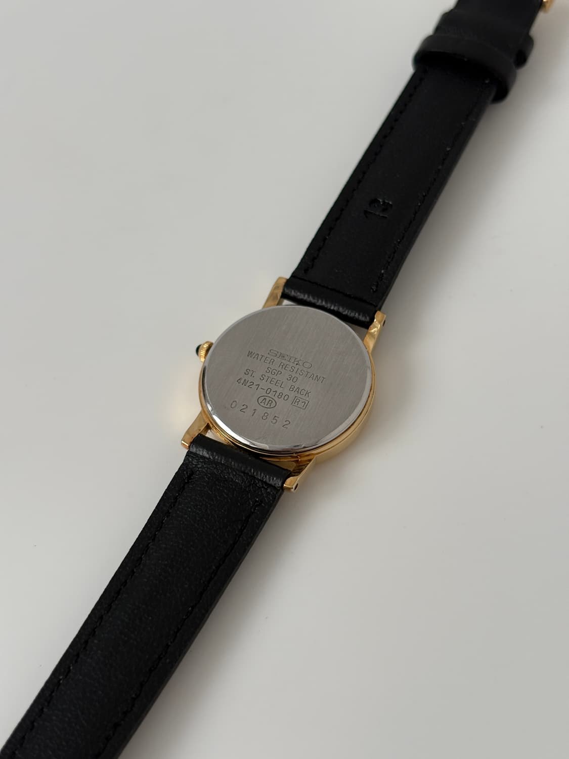 90s Exceline Roman Gold Ladies Quartz 상품이미지7