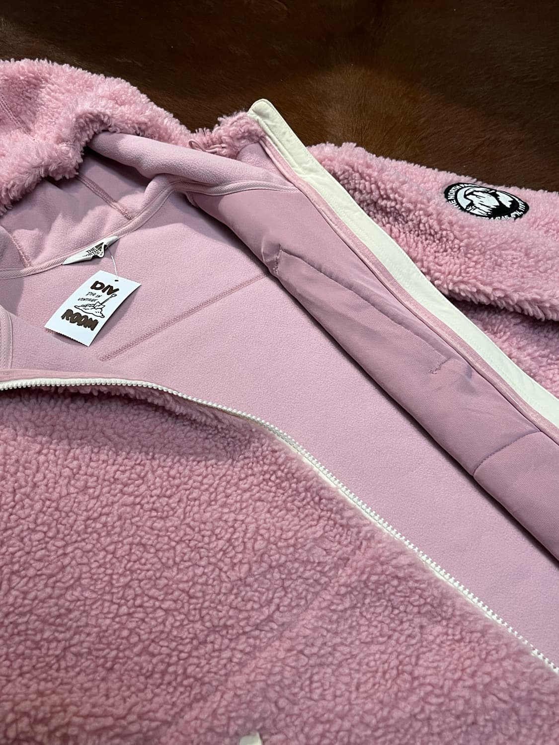 노스페이스 핑크 리모 플리스 자켓 상품이미지6