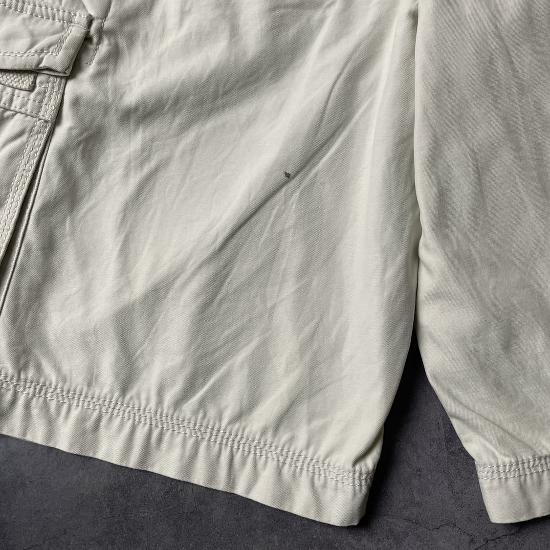 ARIZONA JEAN CO. 빈티지 아이보리 카고 하프팬츠 A00726 상품이미지7