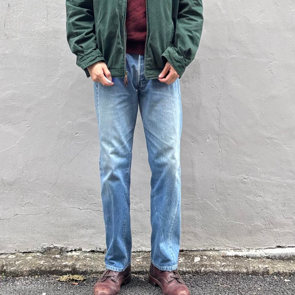 80년대 미국 리바이스 501 스몰 e  셀비지 상품이미지2