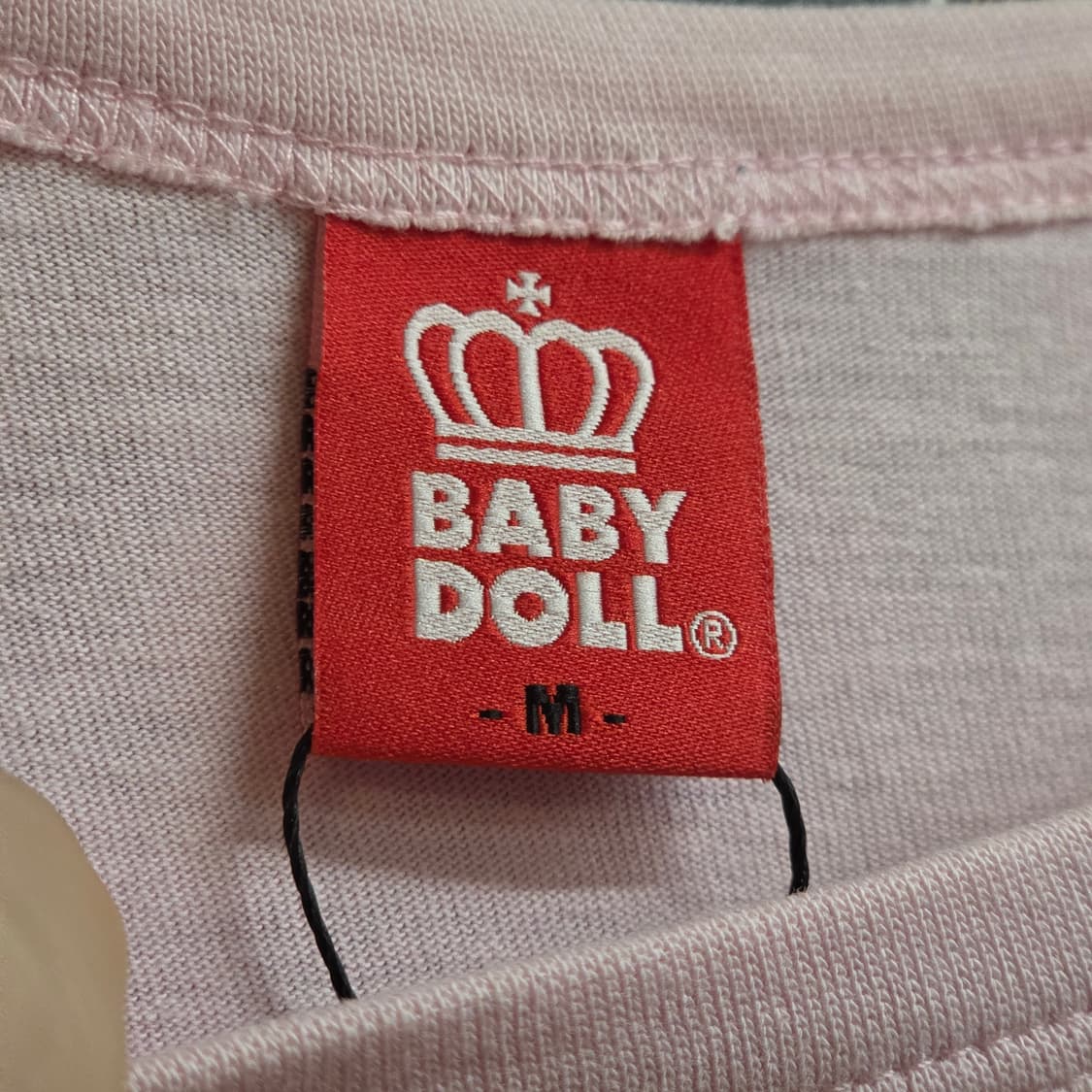 JPN 베이비돌 프린팅 핑크 롱슬리브 상품이미지6