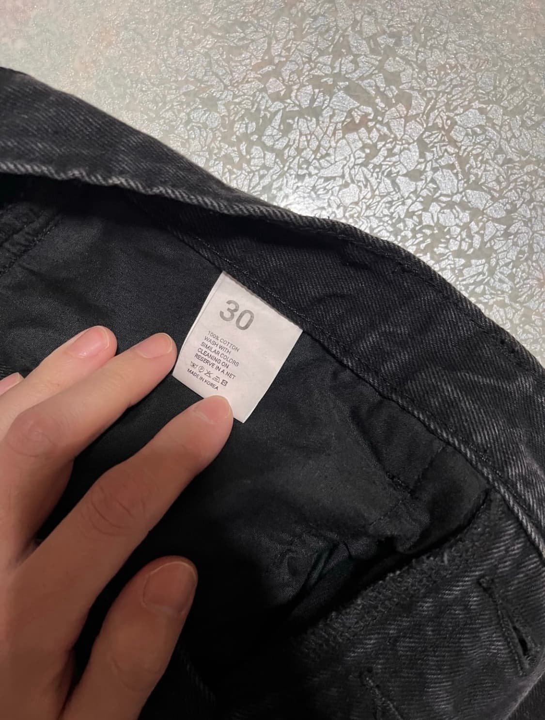 (30) 머듈 mer 데님 noir 101 EE fit 상품이미지3