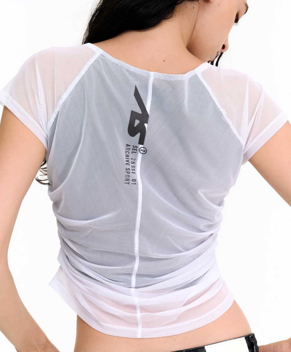 2000 archives - GUN AND AS RUCHED TOP 상품이미지3
