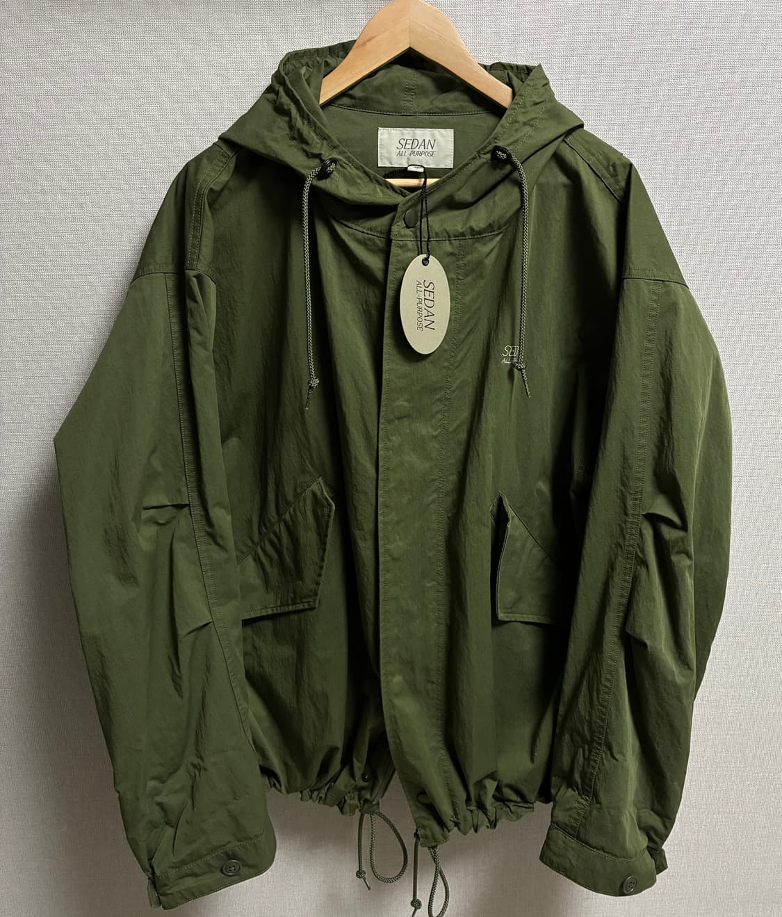 세단올퍼포즈 Nyco Hooded Jacket Xl사이즈 판매 상품이미지5