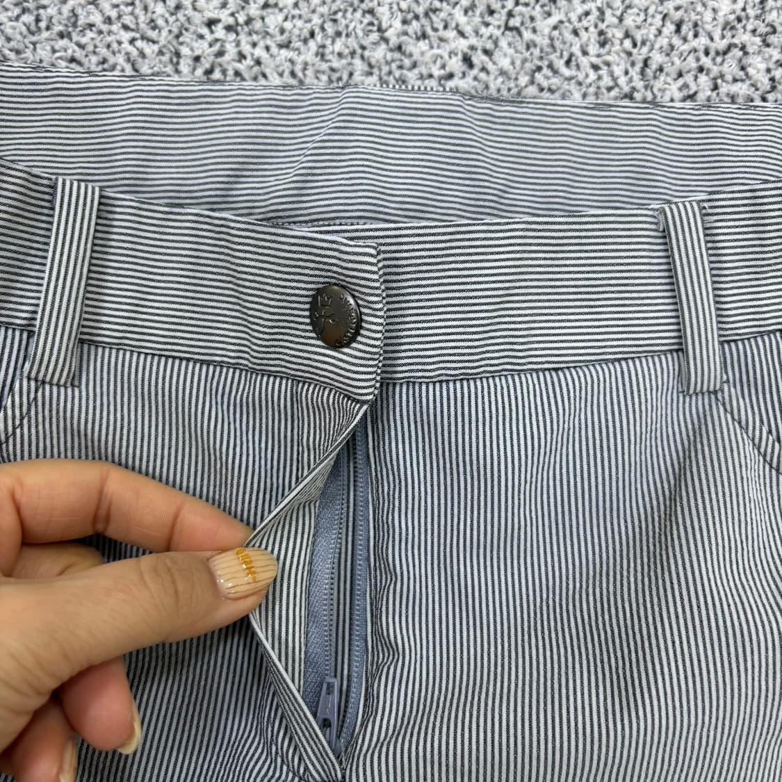 73 까스텔바작 골프 스트라이프 긴바지 0402J 상품이미지2