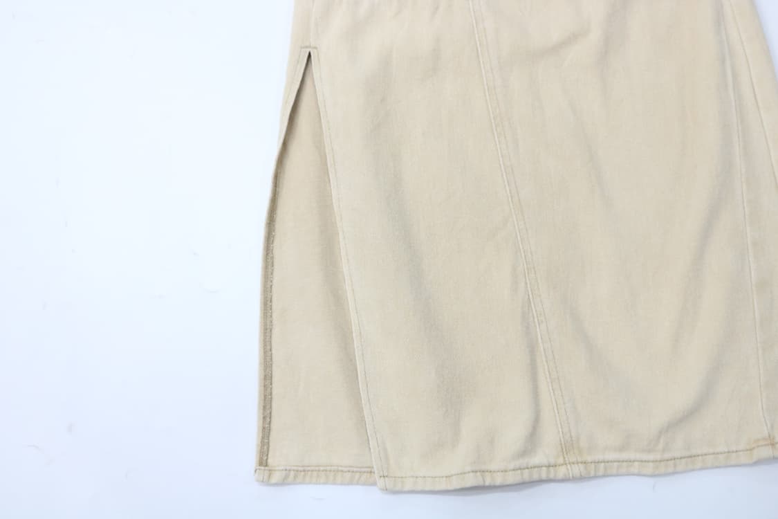 Dazy 데이지 빈티지 워싱 사이드 슬릿 데님 스커트 (S) 상품이미지4