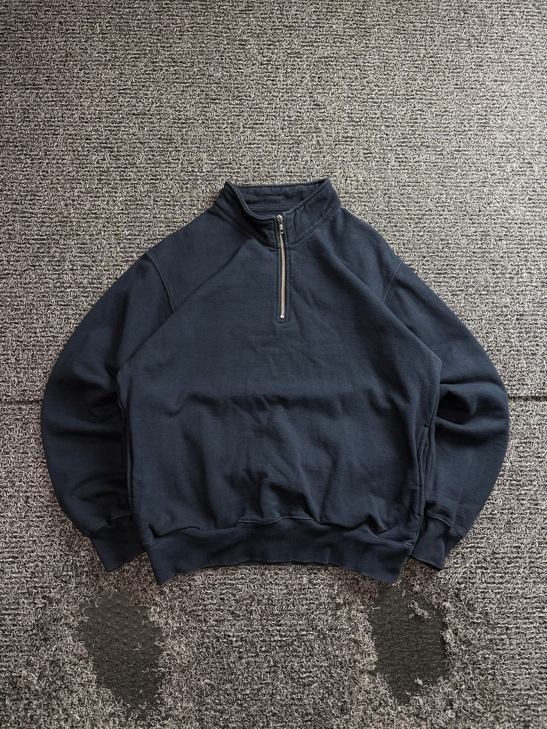 디스이즈네버댓 해비코튼 사이드로고 하프 집업 3600 상품이미지2