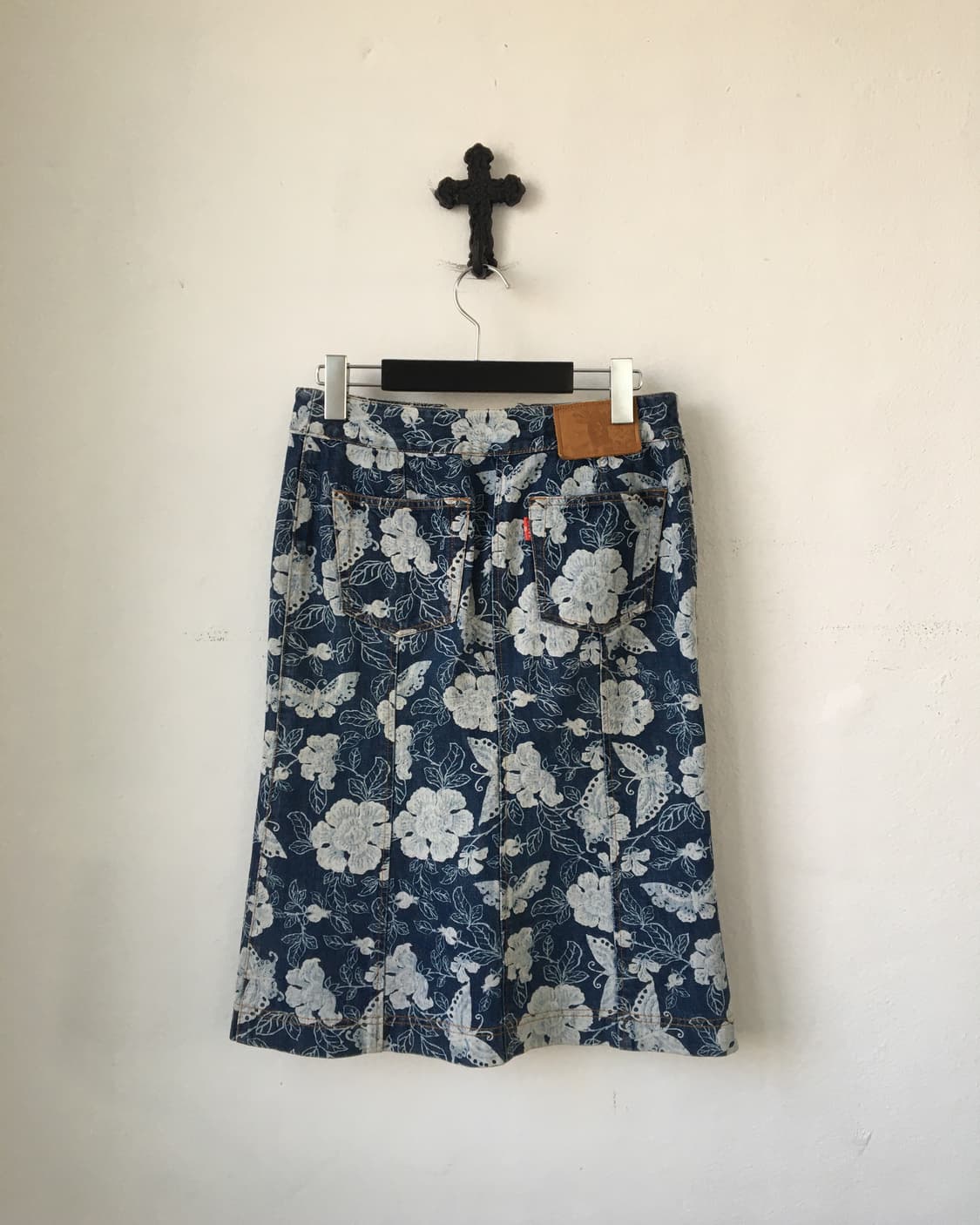 Ozone community butterfly pattern denim  상품이미지3