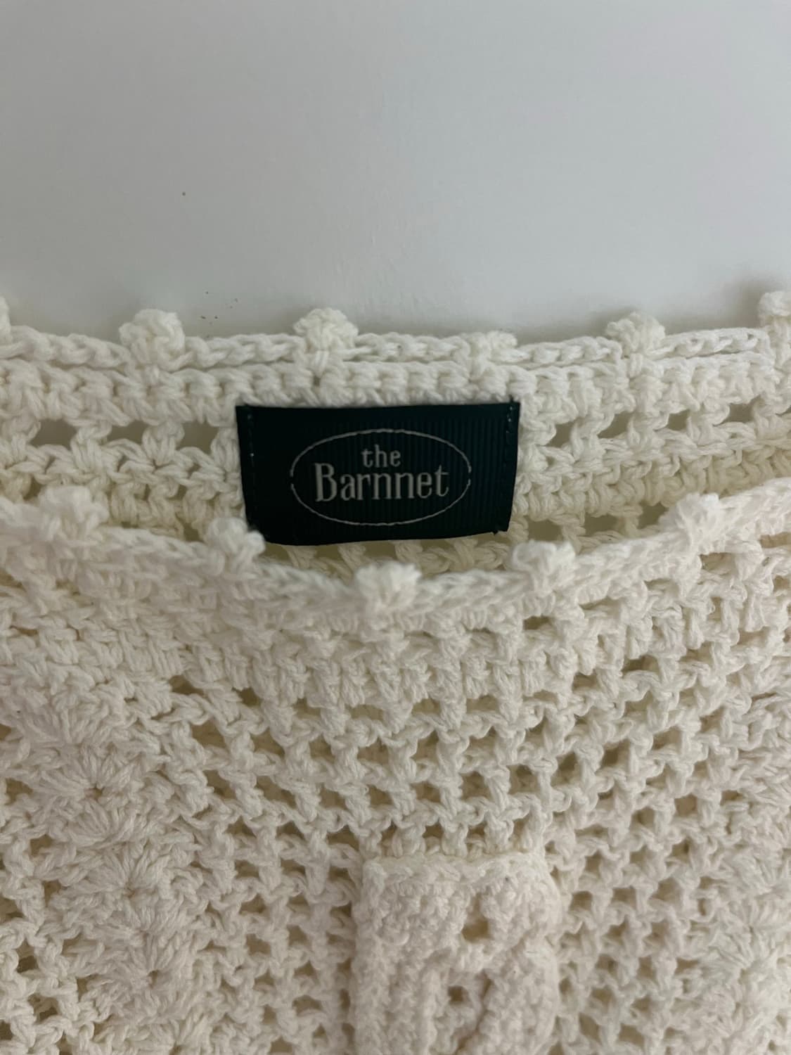 더바넷 크로쉐 슬리브리스 상품이미지2
