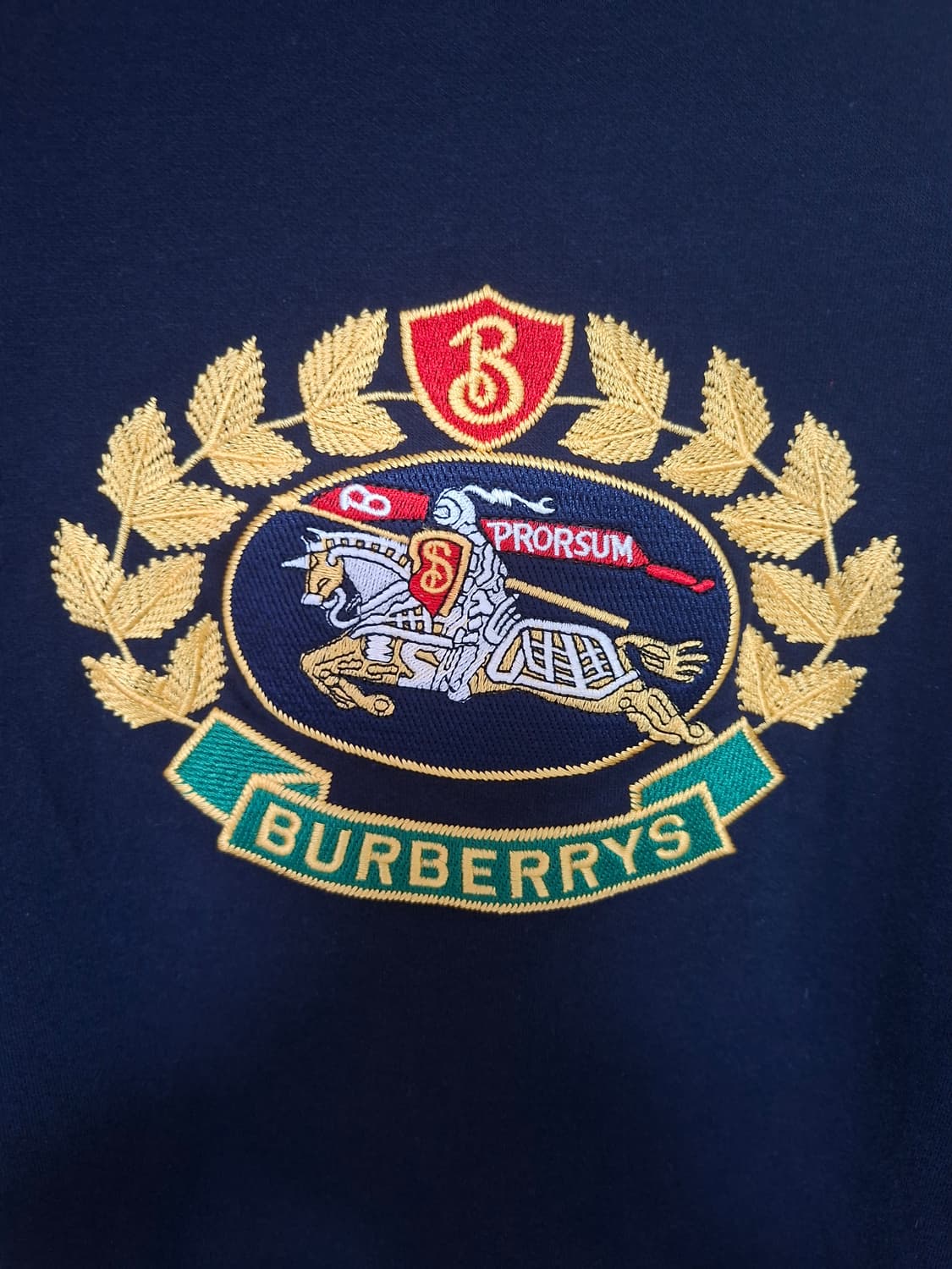 버버리 빈티지 맨투맨 S 상품이미지3