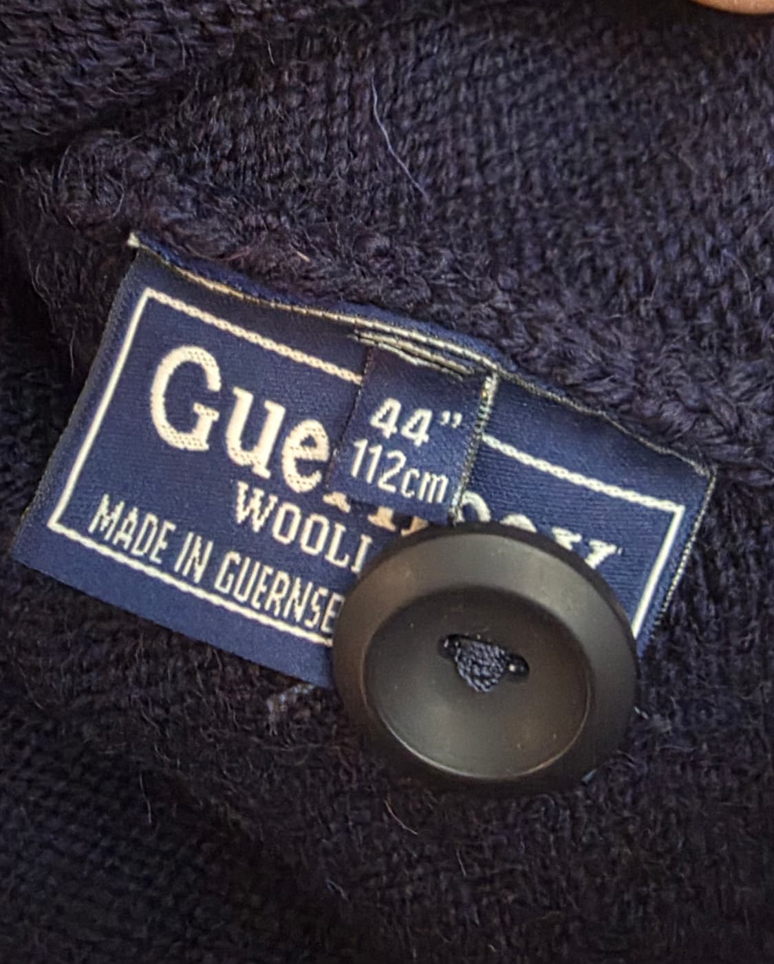 건지울른스 100% 퓨어양모 숄카라 가디건105 상품이미지6