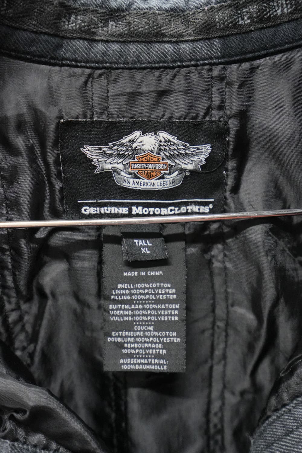 2024년 빈티지 할리 데이비슨 체크 플란넬 셔츠 상품이미지5