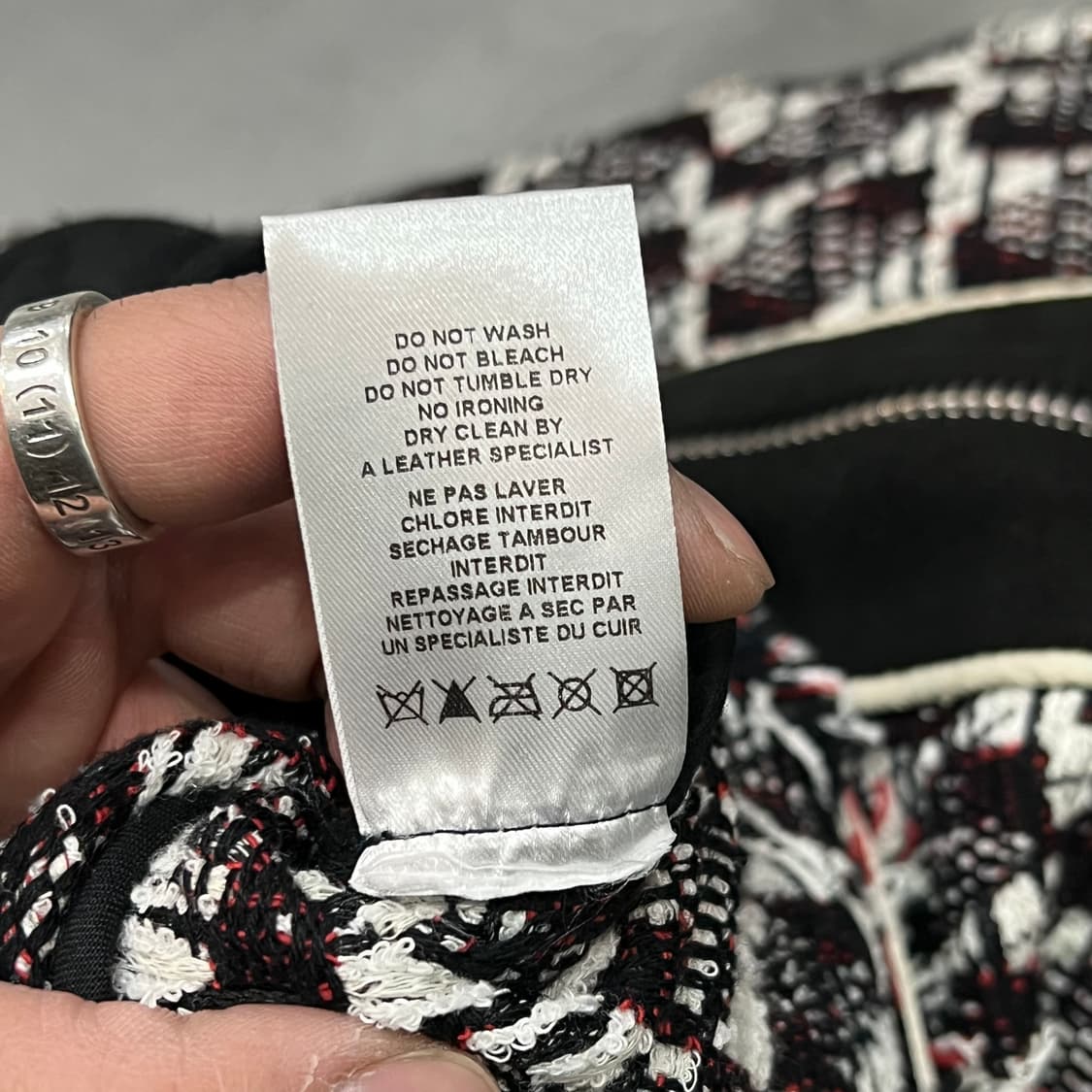  이로 트위드 집업 자켓 y15106 상품이미지8