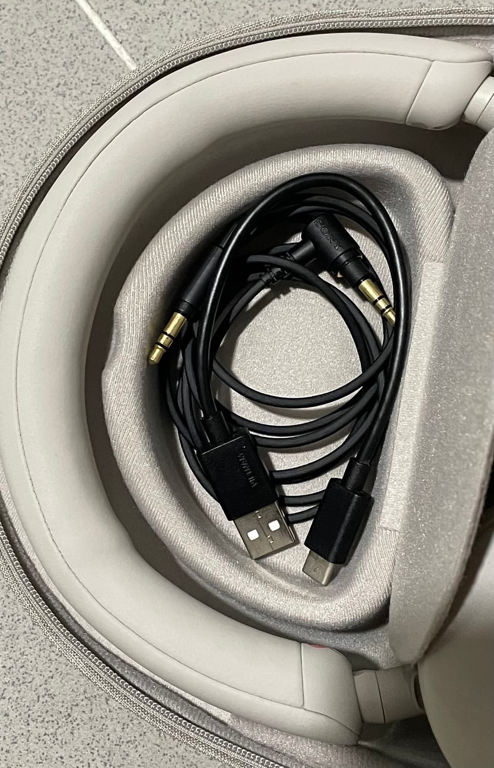 sony WH-1000XM5 실버 상품이미지4