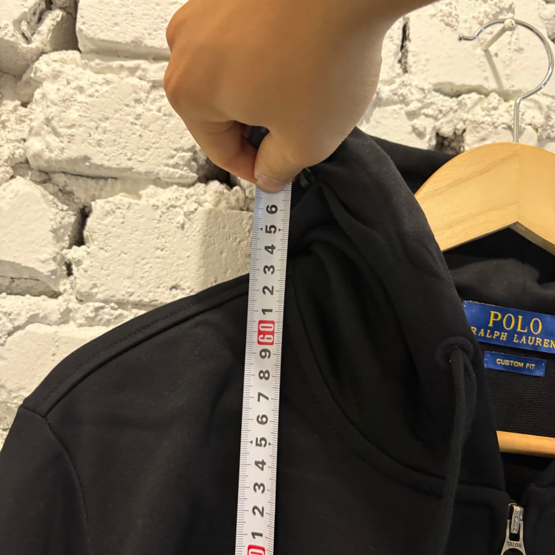 폴로 빅포니3 블랙 후드집업 상품이미지8