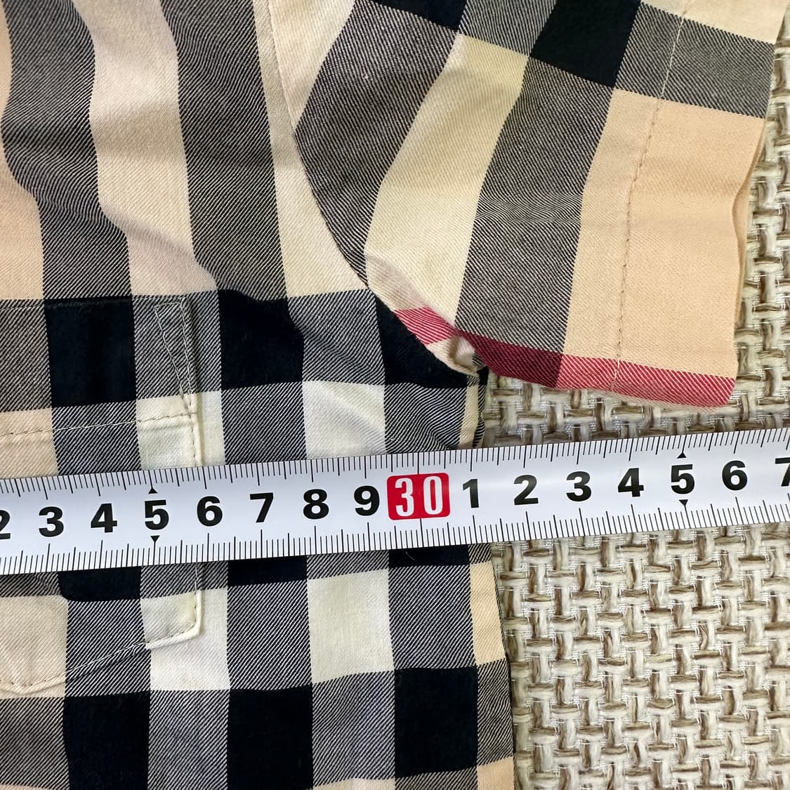 3Y 버버리 키즈 체크패턴 반팔 셔츠 0420D 상품이미지5