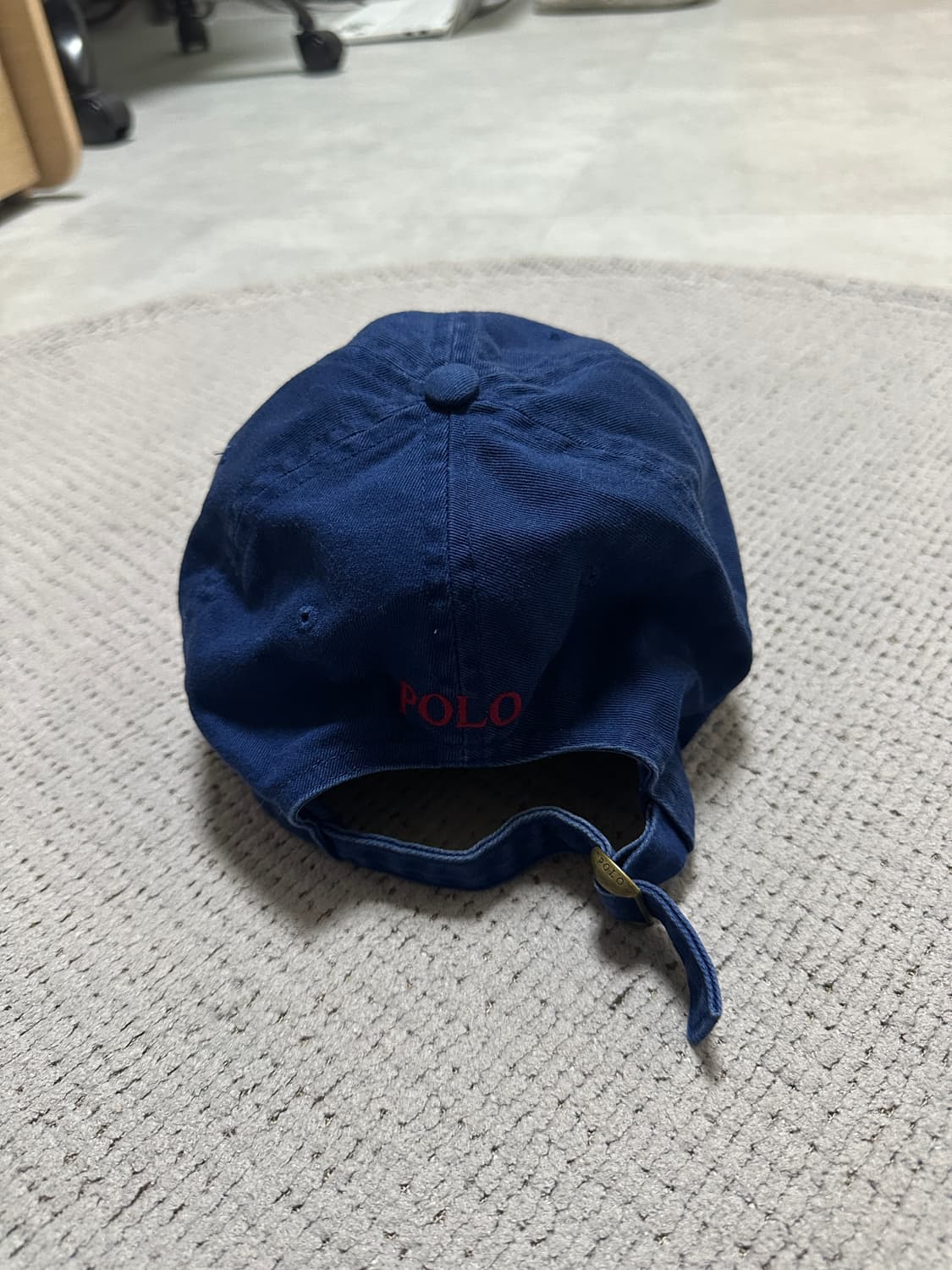 폴로 모자 네이비 상품이미지3