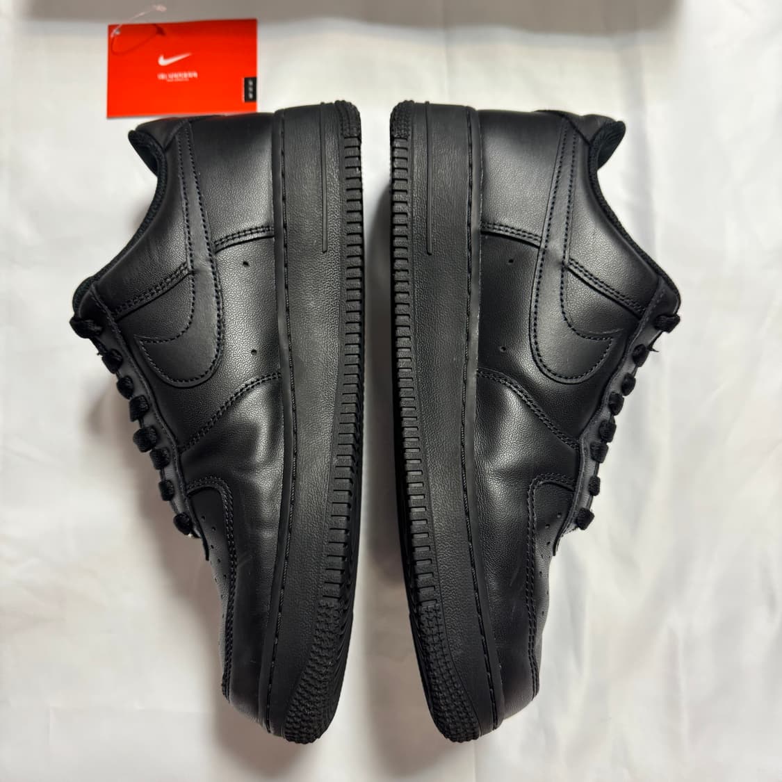 [265] 나이키 에어포스 1 '07 로우 트리플 블랙 (올검 포스) 상품이미지3