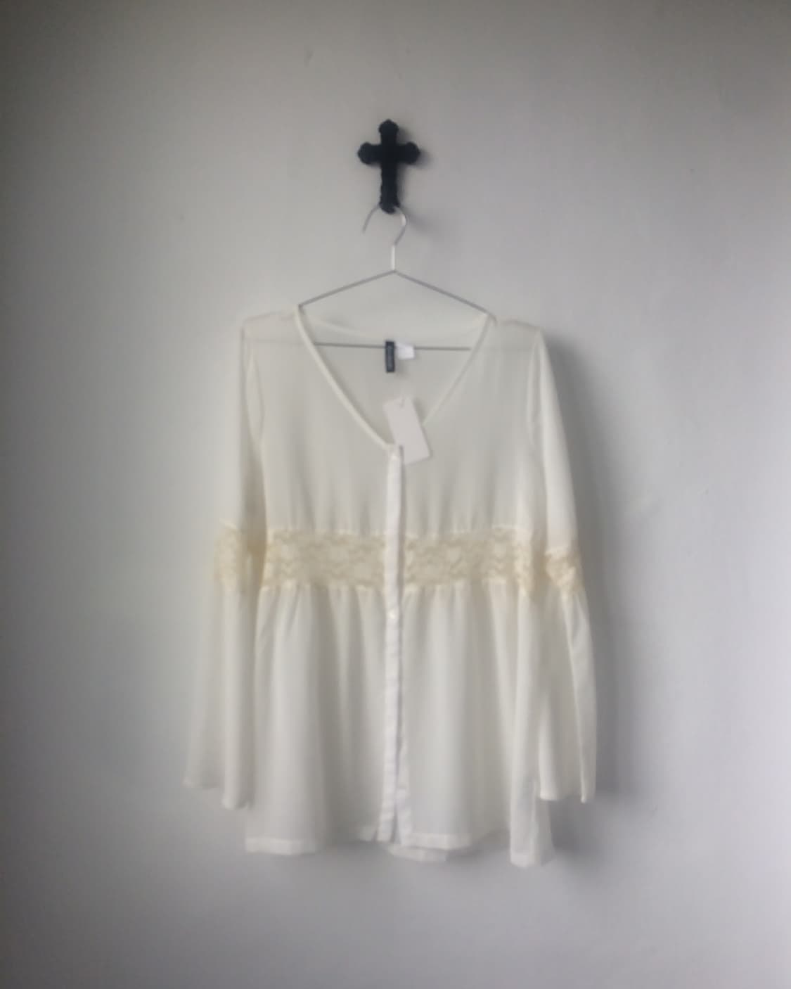 Lace point cardigan 상품이미지2