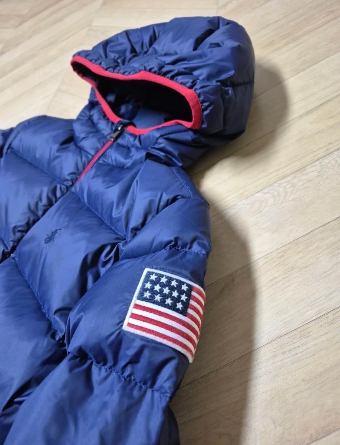 폴로 랄프로렌 스몰포니 성조기 패딩 상품이미지3
