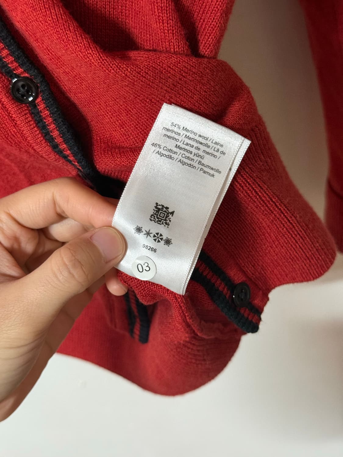 FRED PERRY (프레드페리)  가디건 상품이미지8