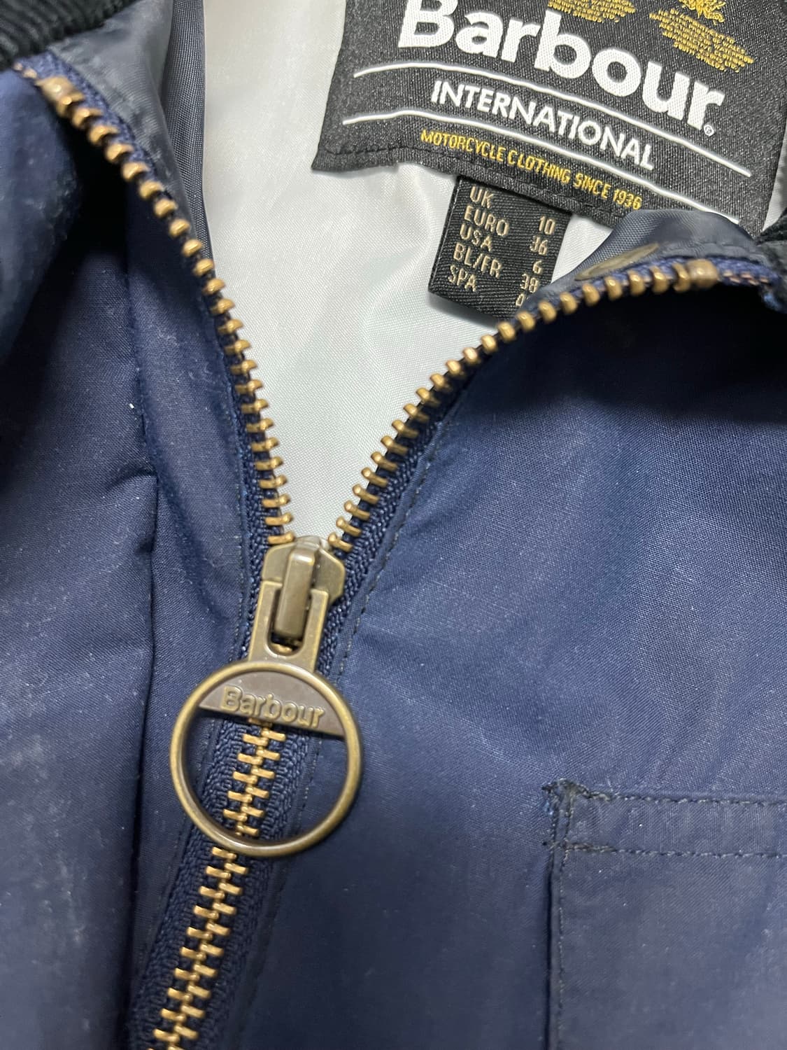 바버 인터내셔널 Oakwood 왁스 자켓 M 우먼스 상품이미지6