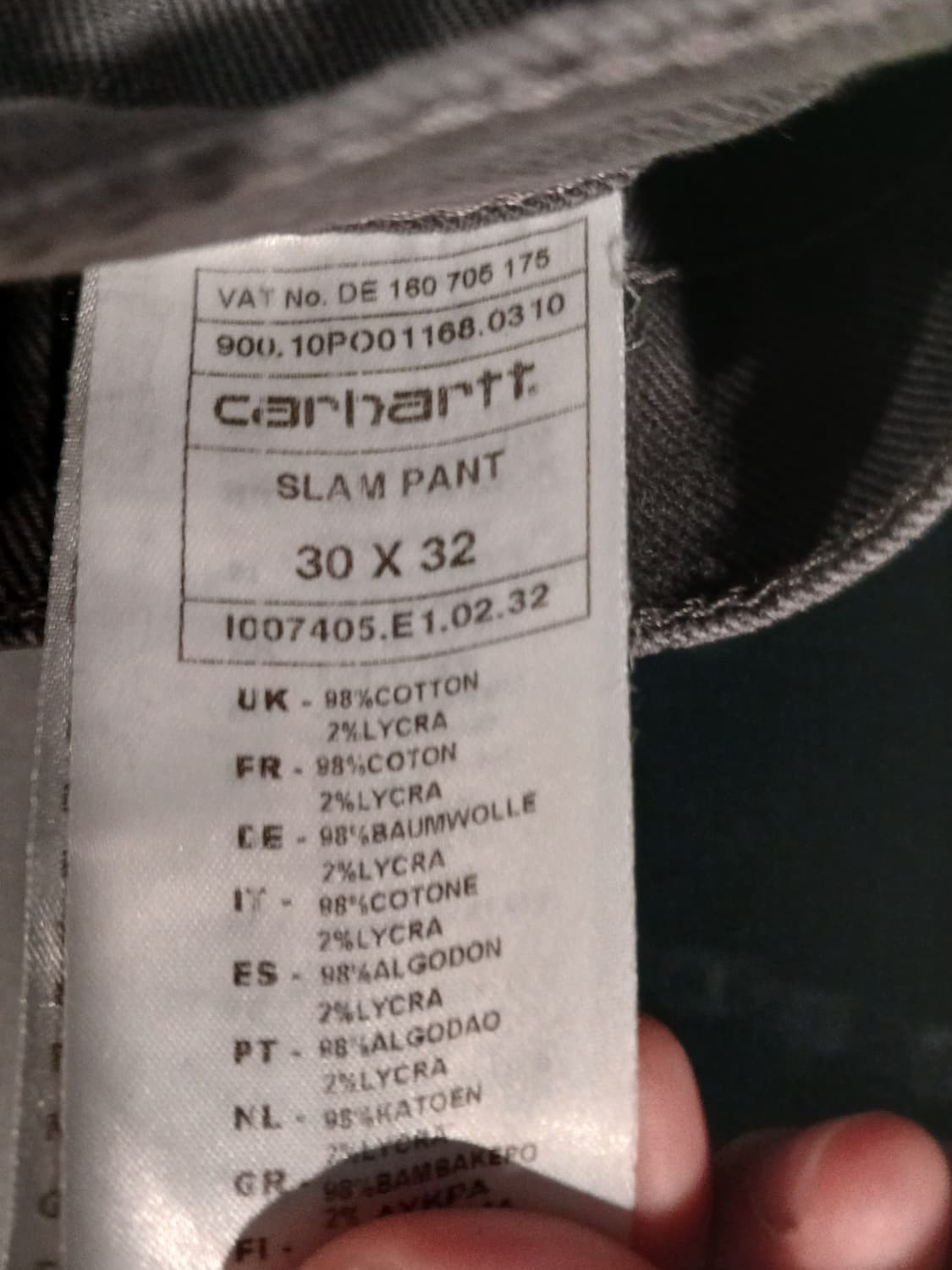 칼하트 데님 상품이미지3