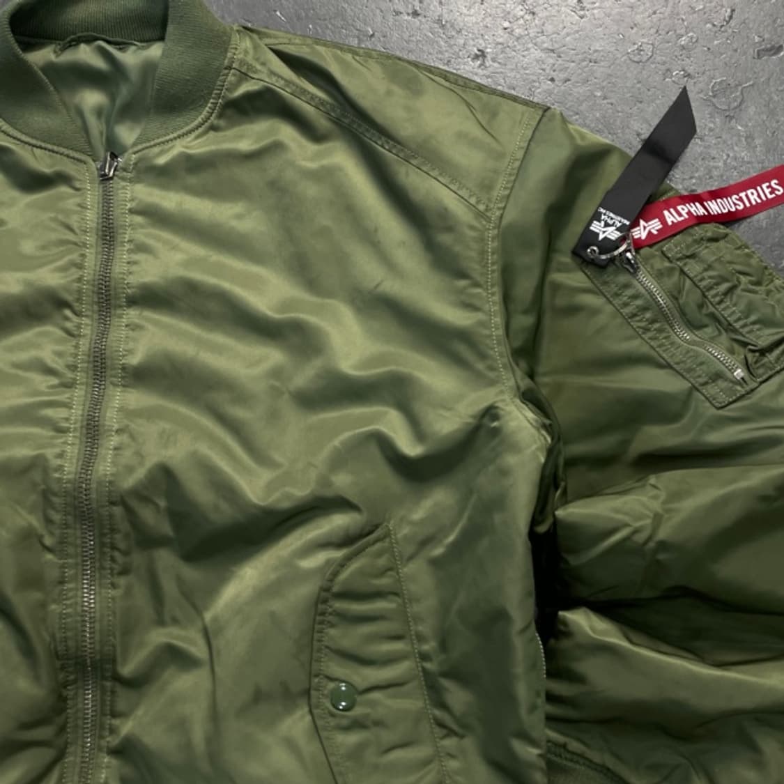 100 알파인더스트리 MA-1 항공점퍼 상품이미지2