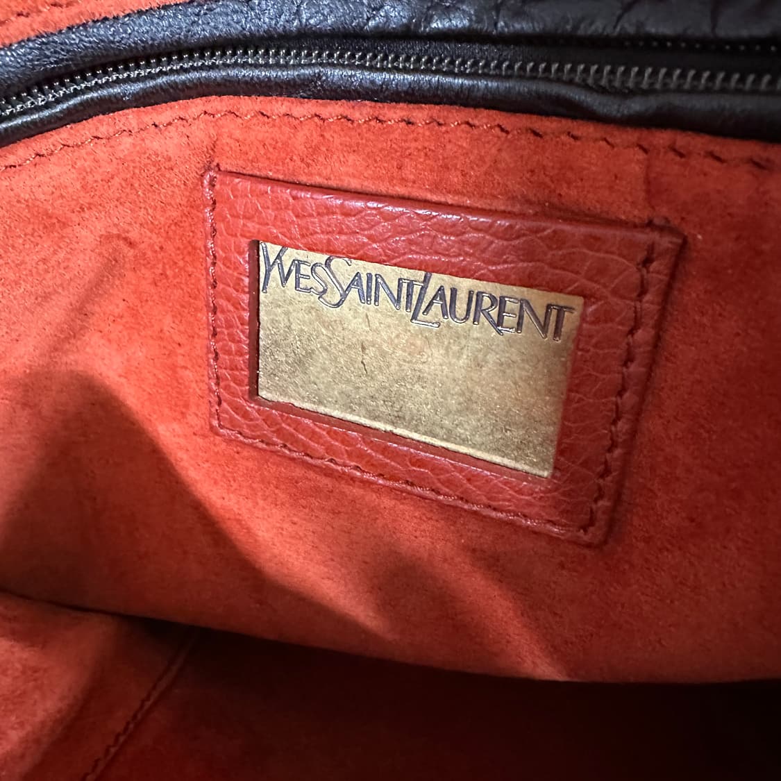 입생로랑 낙타가죽 플립백 오렌지 상품이미지6