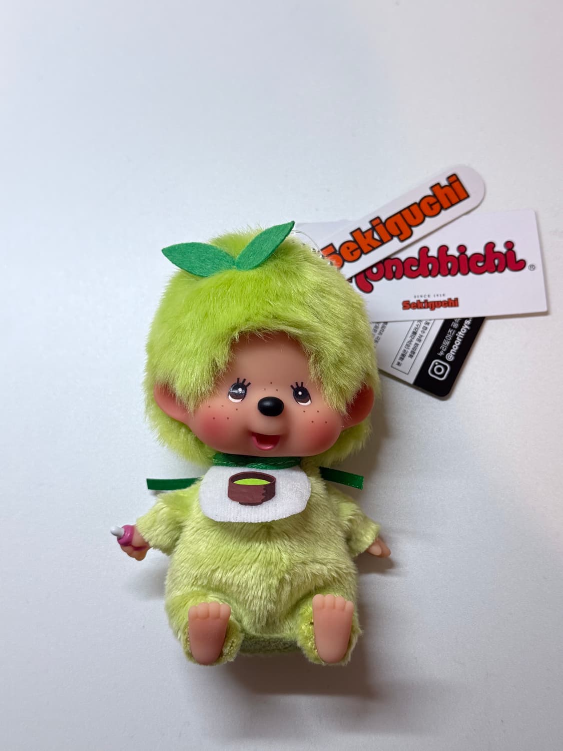 몬치치 그린티 말차 빅헤드 Ss 키체인 그린 상품이미지1