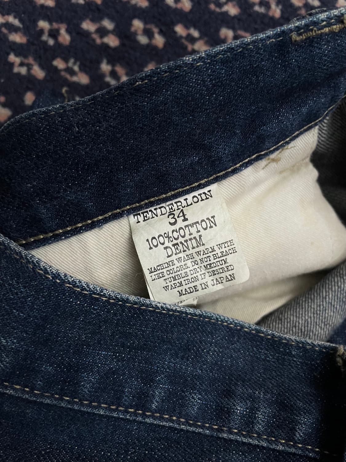 텐더로인 셀비지 데님팬츠 상품이미지10