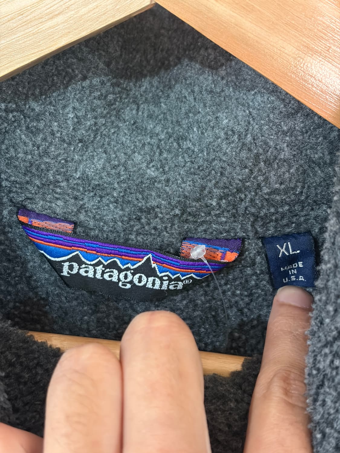 J18 80s 파타고니아 쉘드 신칠라 자켓 XL 상품이미지4