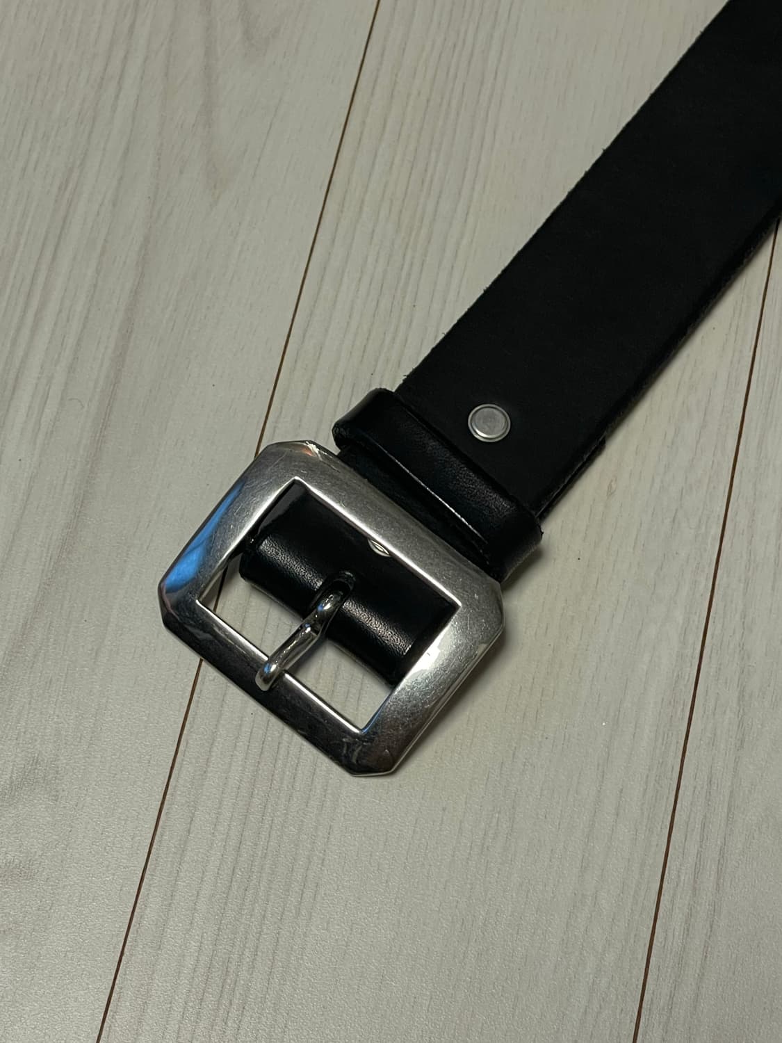 레인보우컨트리 싱글핀 개리슨벨트 블랙 34 상품이미지2