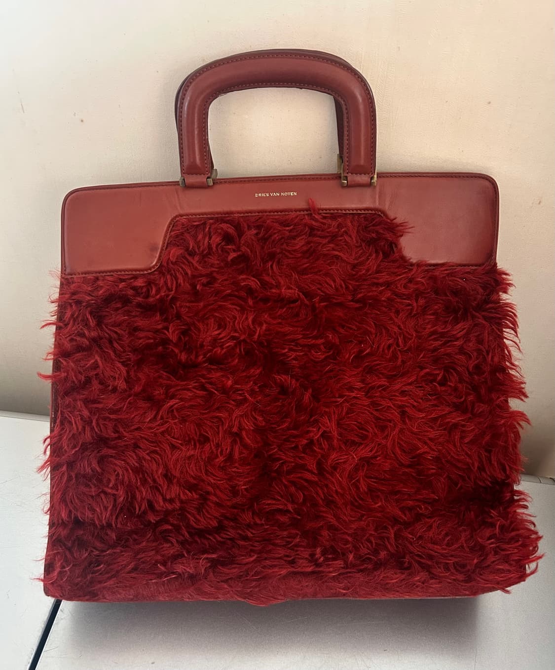 드리스 반 노튼 퍼 백 상품이미지3