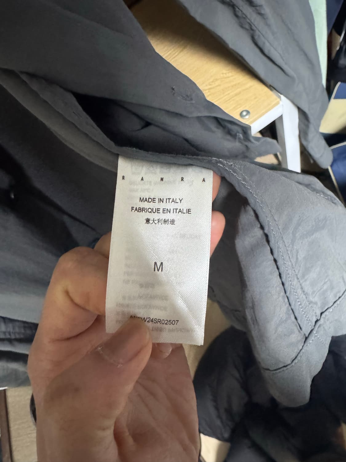 Ranra 아르마니 존슨 셔츠 M 상품이미지4