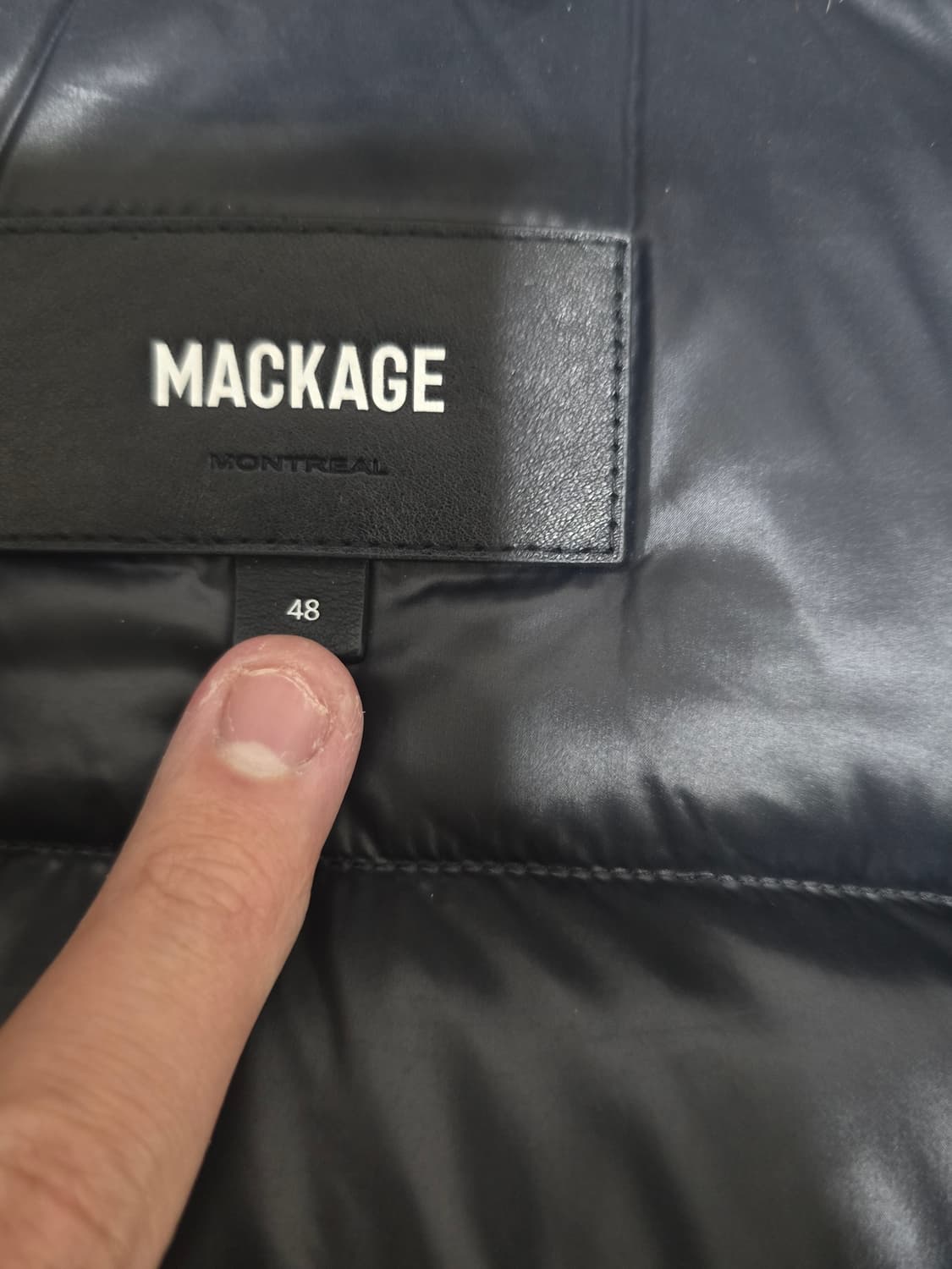 22~23FW 맥케이지 딕슨 실버퍼 48사이즈 상품이미지4