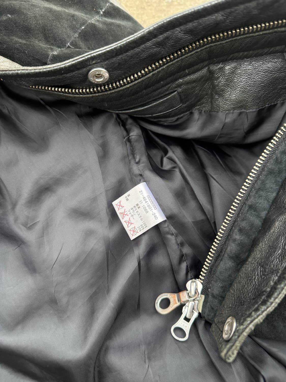 Tommy 타미힐피거 가죽 패딩 자켓 XL 상품이미지7