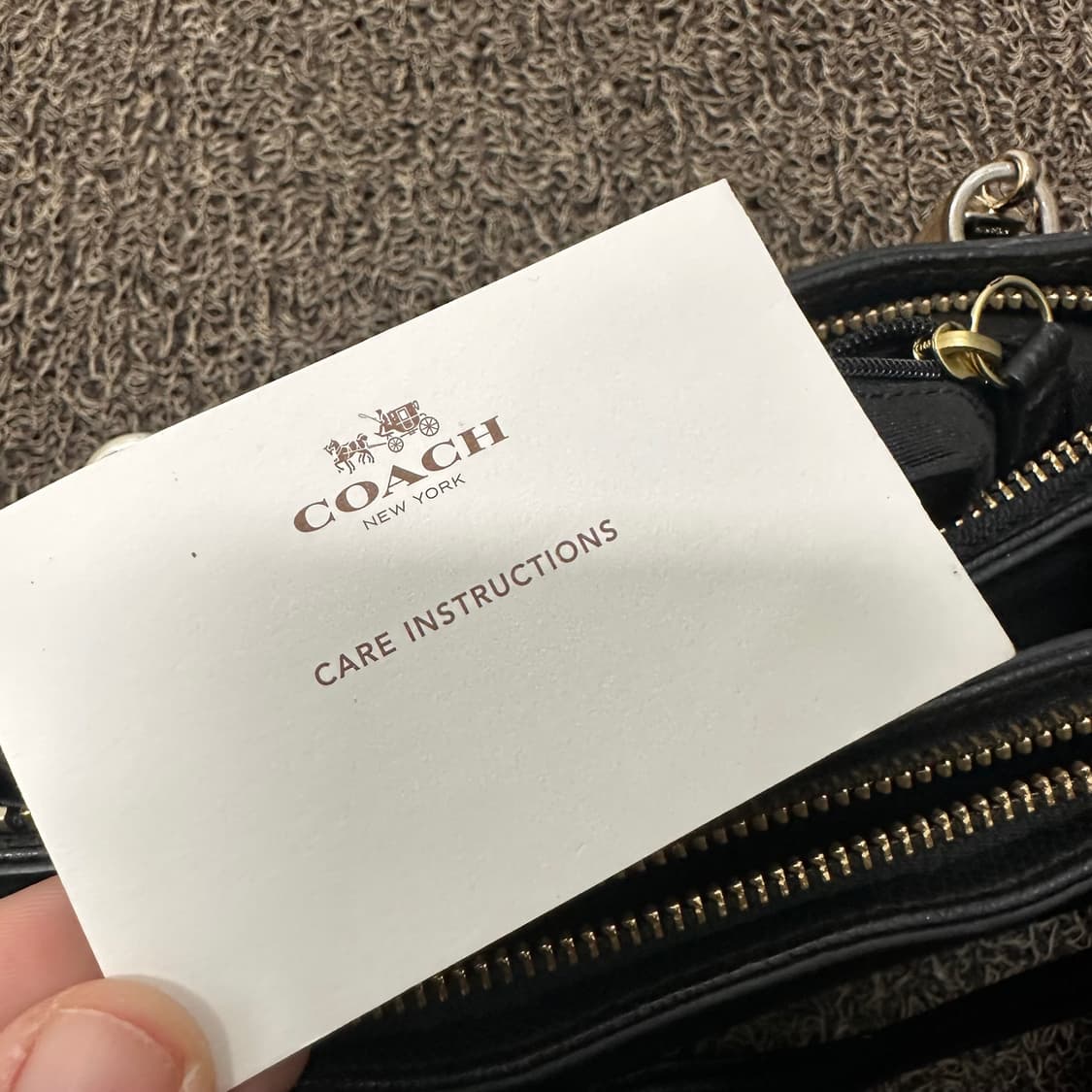 COACH 코치 정품 숄더 크로스백 블랙 상품이미지10