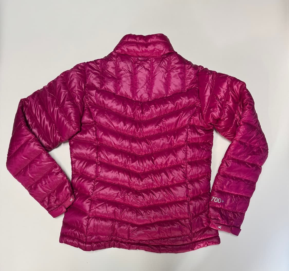 여성 밀레 구스다운 경량 패딩 자켓 S 핑크 상품이미지2