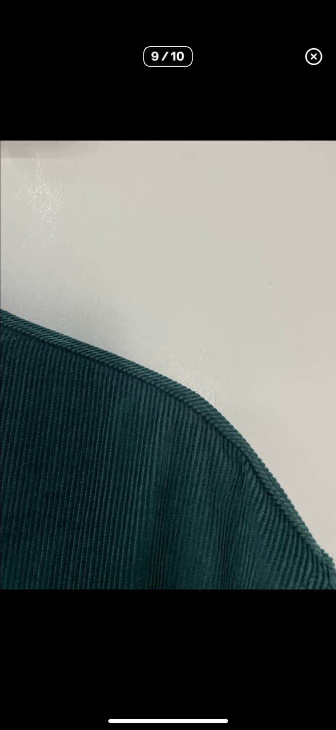 프리즘웍스 코듀로이 다크그린 바시티자켓 A3164 상품이미지9