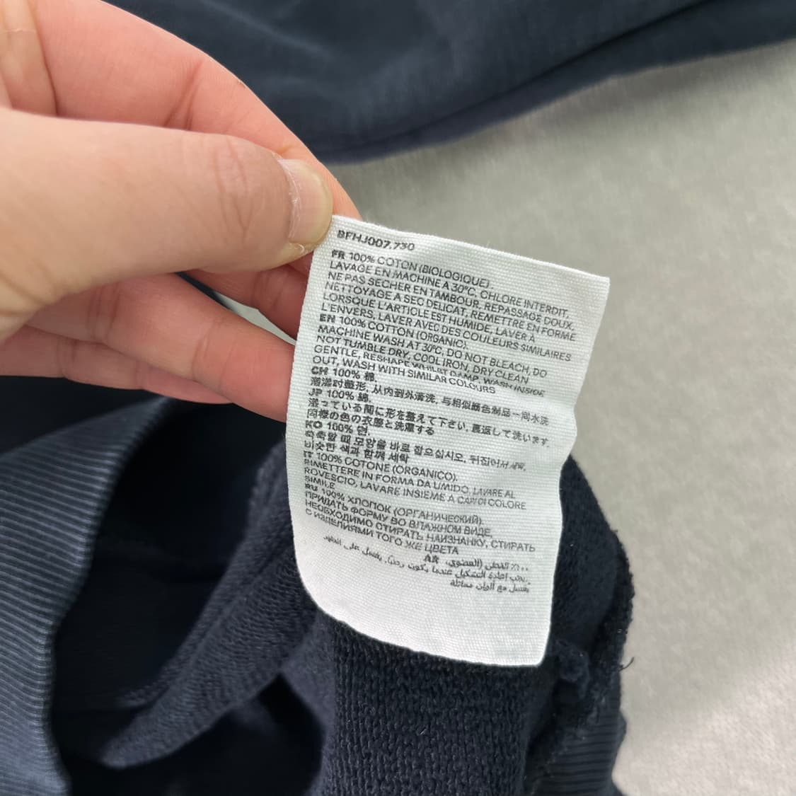 100 아미 22ss 스몰로고 맨투맨 상품이미지8