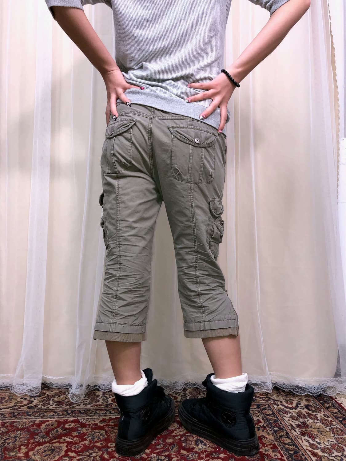  CLRIDE.N 카고 카프리 팬츠 상품이미지2