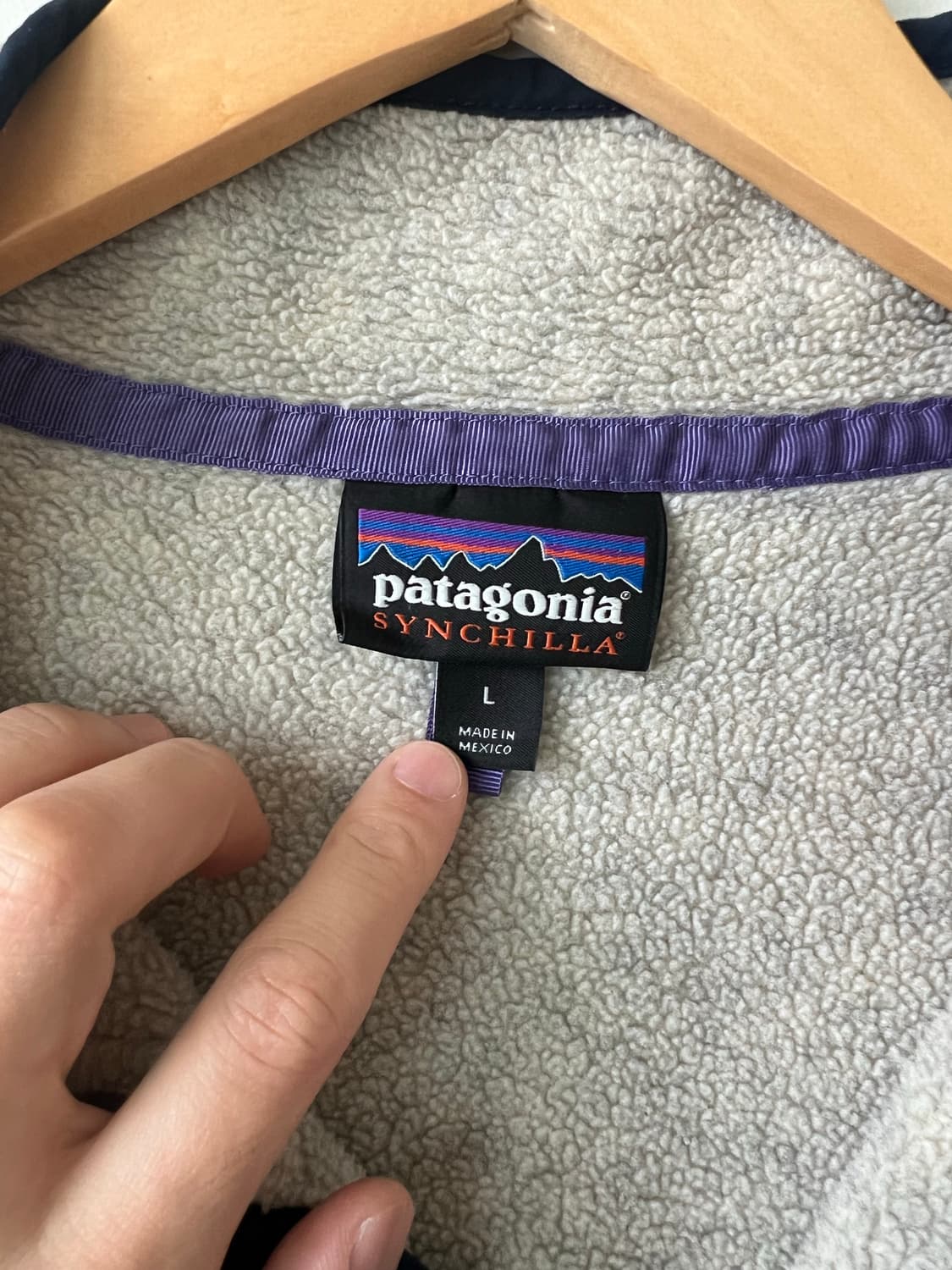 파타고니아 신칠라 오트밀 헤비웨이트 L 상품이미지3
